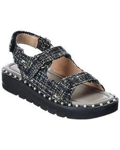 Stuart Weitzman Zoe Lift Tweed Sandal Women