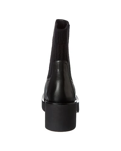 Stuart Weitzman Gotham Knit & Leather Bootie Women 5 Stuart Weitzman Gotham Knit & Leather Bootie Women - Image 3