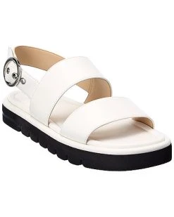 Valentino shop 12 Stuart Weitzman Elodie Leather Sandal Women