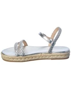 Stuart Weitzman Mykonos Braided Leather Sandal Women 8 Stuart Weitzman Mykonos Braided Leather Sandal Women -Valentino shop 1311193119 RLLD 2