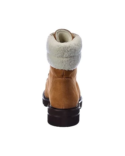 Stuart Weitzman De & Shearling Bootie Women 5 Stuart Weitzman De & Shearling Bootie Women - Image 3