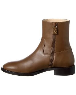 Stuart Weitzman Kye Zip Leather Bootie Women -Valentino shop 1311268346 RLLD 2