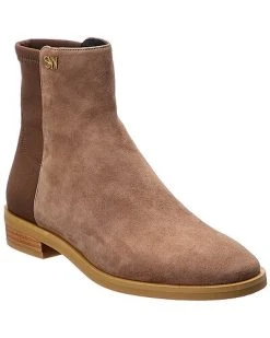 Stuart Weitzman Kye City Suede Bootie Women