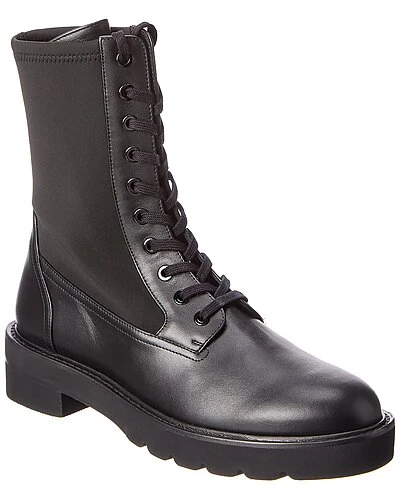 Stuart Weitzman Ande Lift Leather Bootie Women 3 Stuart Weitzman Ande Lift Leather Bootie Women