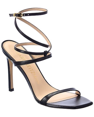 Stuart Weitzman Ellsie 100 Leather Sandal Women 3 Stuart Weitzman Ellsie 100 Leather Sandal Women
