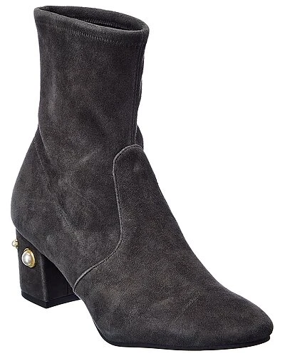 Stuart Weitzman Ggy 60 Pearl Suede Bootie Women 3 Stuart Weitzman Ggy 60 Pearl Suede Bootie Women