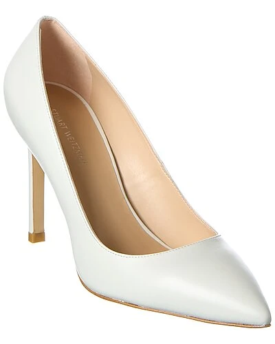 Stuart Weitzman Leigh 95 Leather Pump Women 3 Stuart Weitzman Leigh 95 Leather Pump Women