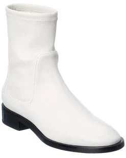 Valentino shop 16 Stuart Weitzman Kye Leather Sock Bootie Women