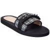 Stuart Weitzman Perstud Tweed & Leather Slide Women -Valentino shop 1311311291 RLLD 1