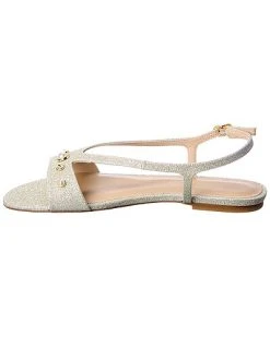 Stuart Weitzman Pearlshine Glitter Slingback Sandal Women 8 Stuart Weitzman Pearlshine Glitter Slingback Sandal Women -Valentino shop 1311311303 RLLD 2