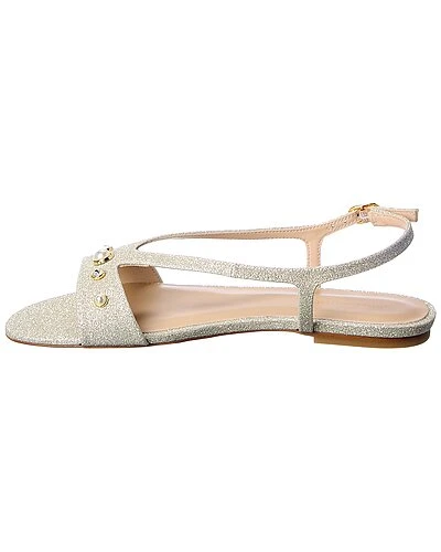 Stuart Weitzman Pearlshine Glitter Slingback Sandal Women 4 Stuart Weitzman Pearlshine Glitter Slingback Sandal Women - Image 2