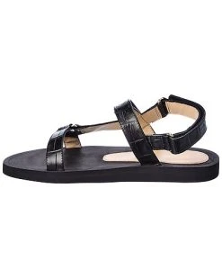 Stuart Weitzman Croc-Embossed Leather Sandals Women -Valentino shop 1311311353 RLLD 2