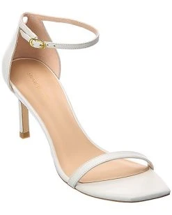 Stuart Weitzman Amelina 75 Leather Sandal Women
