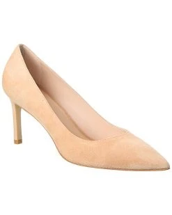 Stuart Weitzman Leigh 75 Suede Pump Women