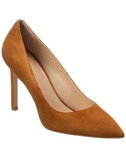 Stuart Weitzman Leigh 95 Suede Pump Women