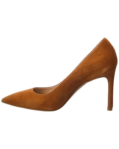 Stuart Weitzman Leigh 95 Suede Pump Women 4 Stuart Weitzman Leigh 95 Suede Pump Women - Image 2