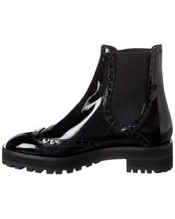 Stuart Weitzman Lodge Brogue Patent Bootie Women -Valentino shop 1311339504 RLLD 2