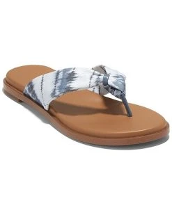 Cole Haan Fiona Canvas Thong Sandal Women