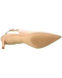 Stuart Weitzman Avenue 50 Leather Slingback Pump Women -Valentino shop 1311521626 RLLD 4