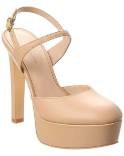 Stuart Weitzman Avenue 130 Leather Platform Pump Women