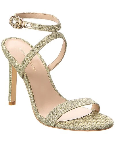 Stuart Weitzman Crystal Buckle 95 Glitter Sandal Women 3 Stuart Weitzman Crystal Buckle 95 Glitter Sandal Women