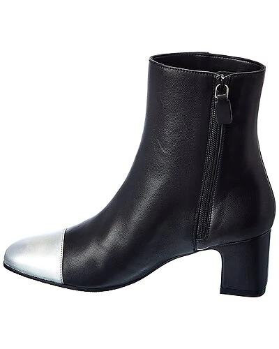 Stuart Weitzman Milla 60 Leather Bootie Women 4 Stuart Weitzman Milla 60 Leather Bootie Women - Image 2