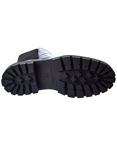 Stuart Weitzman Ultra Lug Croc-Embossed Leather Bootie Women 6 Stuart Weitzman Ultra Lug Croc-Embossed Leather Bootie Women - Image 4