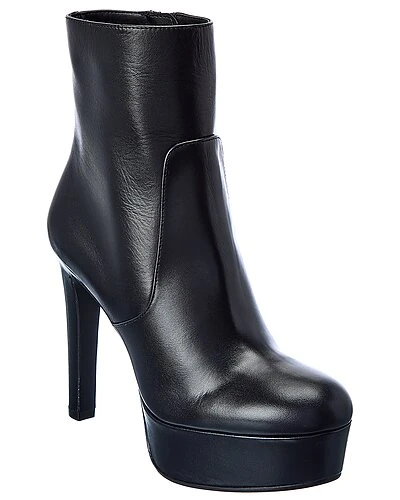 Stuart Weitzman Ave 130 Leather Platform Bootie Women 3 Stuart Weitzman Ave 130 Leather Platform Bootie Women