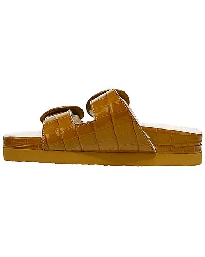 Vince Glyn Shearling Leather Slide Women 4 Vince Glyn Shearling Leather Slide Women - Image 2