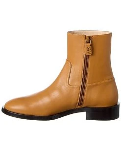 Stuart Weitzman Kye Zip Leather Bootie Women -Valentino shop 1311725641 RLLD 2