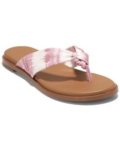 Cole Haan Fiona Canvas Thong Sandal Women