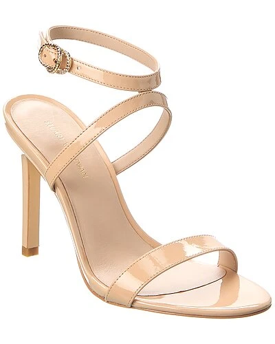 Stuart Weitzman Crystal Buckle 95 Patent Sandal Women 3 Stuart Weitzman Crystal Buckle 95 Patent Sandal Women