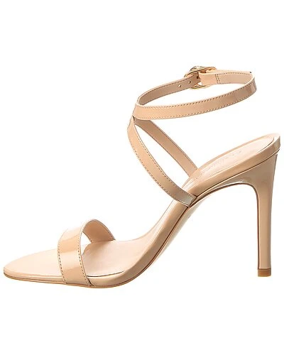 Stuart Weitzman Crystal Buckle 95 Patent Sandal Women 4 Stuart Weitzman Crystal Buckle 95 Patent Sandal Women - Image 2