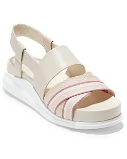 Cole Haan 2.Zg Leather-Trim Sandal Women