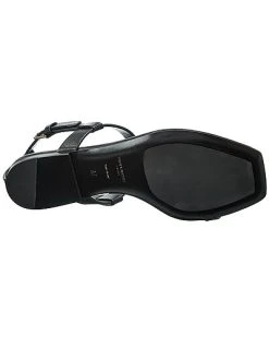 Saint Laurent Cassandra Leather Sandal Women -Valentino shop 1313001694 RLLD 4