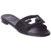 FENDI FF Leather Sandal Women