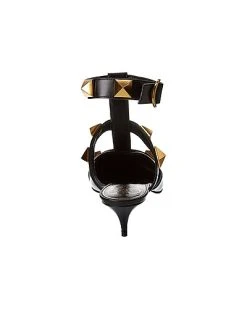 Valentino Roman Stud 40 Leather Ankle Strap Pump Women -Valentino shop 1313018148 RLLD 3