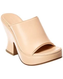 Bottega Veneta Leather Platform Sandal Women