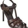 Saint Laurent Tribute 105 Leather Sandal Women 1 Saint Laurent Tribute 105 Leather Sandal Women -Valentino shop 1313030657 RLLD 1
