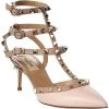 Valentino Rockstud Caged 65 Leather Ankle Strap Pump Women -Valentino shop 1313041994 RLLD 1