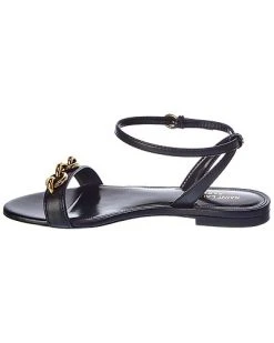 Saint Laurent Maillon Leather Sandal Women 8 Saint Laurent Maillon Leather Sandal Women -Valentino shop 1313042365 RLLD 2