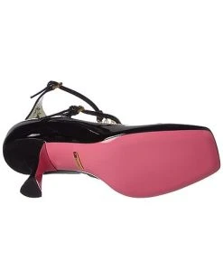 Gucci Taide Double Buckle Patent Pump Women 10 Gucci Taide Double Buckle Patent Pump Women -Valentino shop 1313044307 RLLD 4