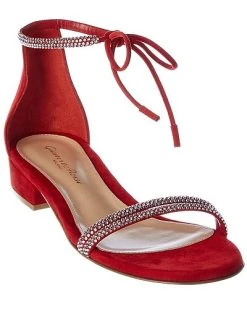 Gianvito Rossi Montecarlo 20 Suede Sandal Women