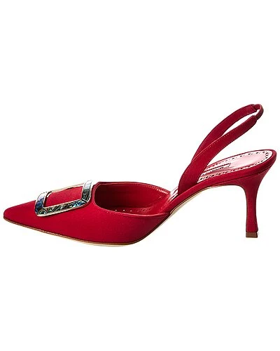 Manolo Blahnik Ysli 70 Slingback Pump Women 4 Manolo Blahnik Ysli 70 Slingback Pump Women - Image 2