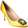 Manolo Blahnik Hangisi 70 Satin Pump Women -Valentino shop 1313061487 RLLD 1