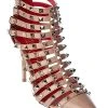 Valentino Rockstud Alcove 100 Leather Bootie Women -Valentino shop 1313064651 RLLD 1