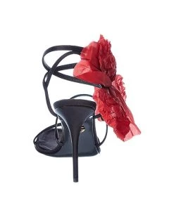 Dolce & Gabbana Silk Flower Satin Sandal Women -Valentino shop 1313066689 RLLD 3