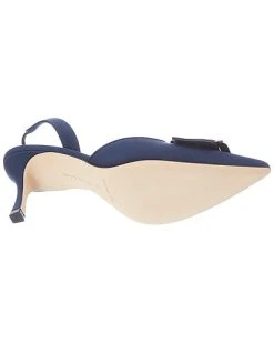 Manolo Blahnik Ysli 70 Silk Slingback Pump Women 10 Manolo Blahnik Ysli 70 Silk Slingback Pump Women -Valentino shop 1313071017 RLLD 4