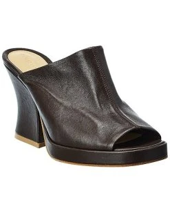 Bottega Veneta Stack Leather Mule Women