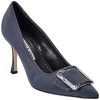 Manolo Blahnik Ysale 90 Silk Pump Women 1 Manolo Blahnik Ysale 90 Silk Pump Women -Valentino shop 1313075498 RLLD 1